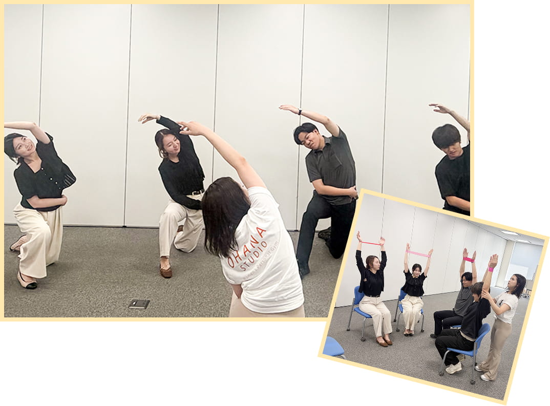 出張トレーニングの様子